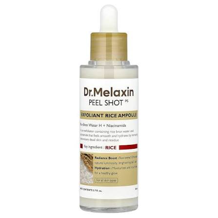 Dr.Melaxin Peel Shot Exfoliating White Rice Ampoule 80ml