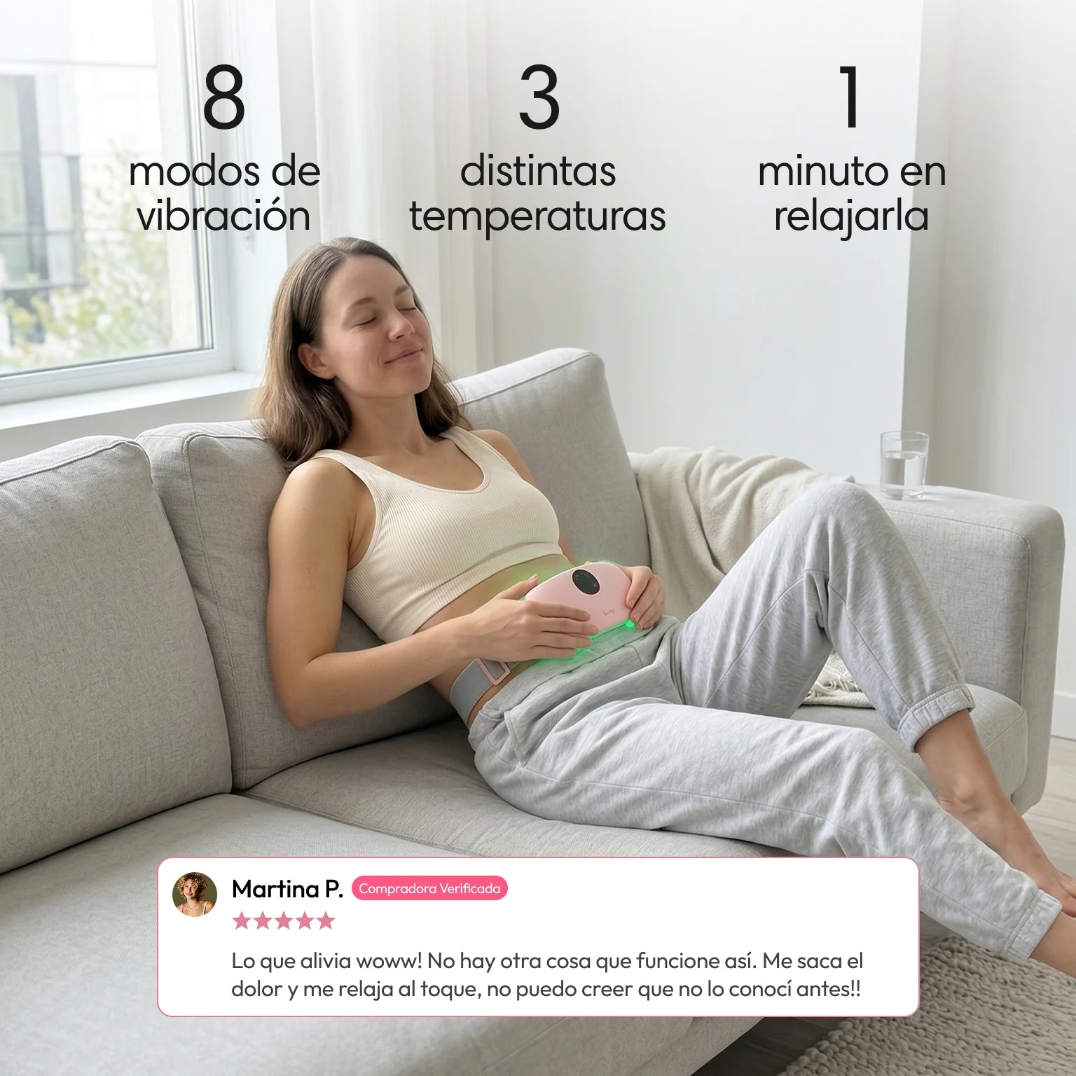 Alivia el dolor menstrual